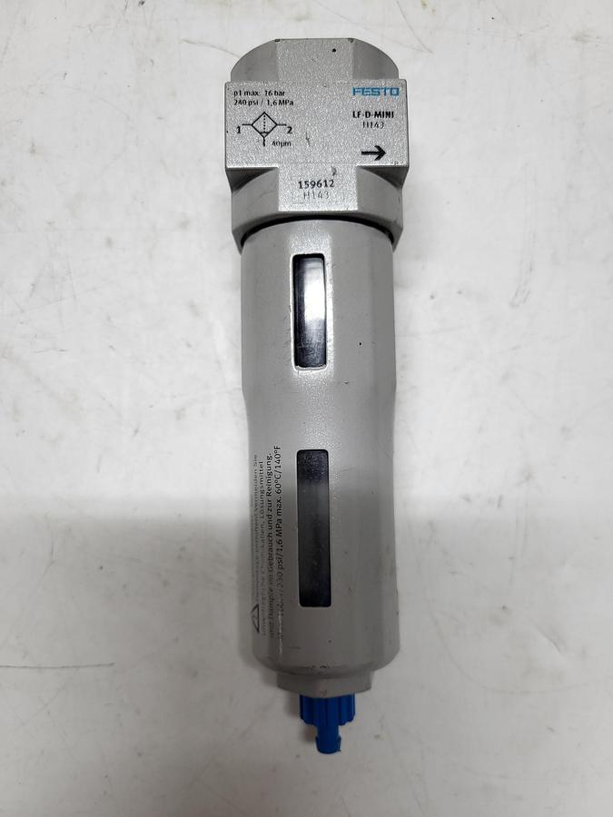 Used Festo LF-D-MINI H143 p1 max: 16 bar 240 psi/ 1,6 MPa