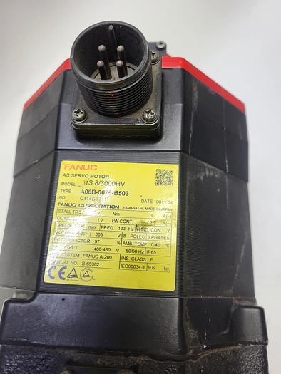 Used Fanuc AC Servo Motor A06B-0076-B503