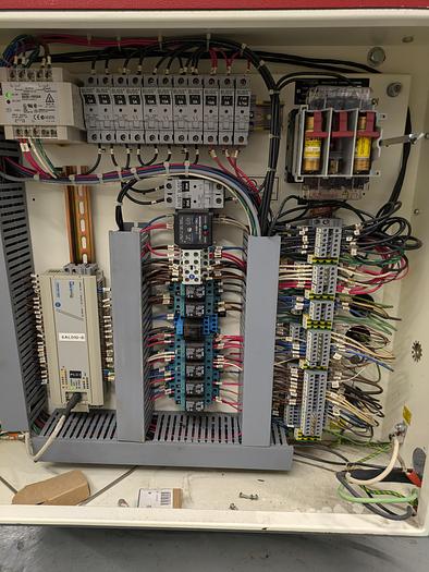 Used Shanklin L bar heat sealer