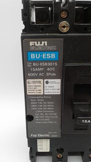 Used FUJI ELECTRIC BU-ESB BU-ESB3015 15AMP