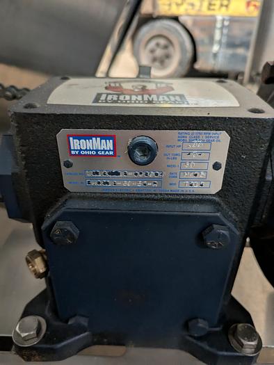 Used Hopper/elevator, stainless steel