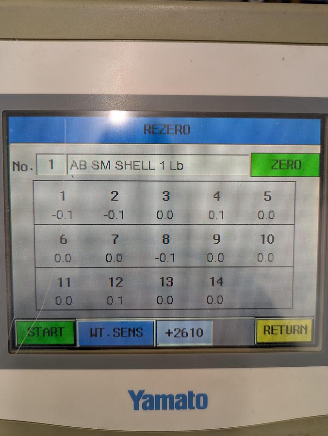 Used yamato ADW-514AHCC scale