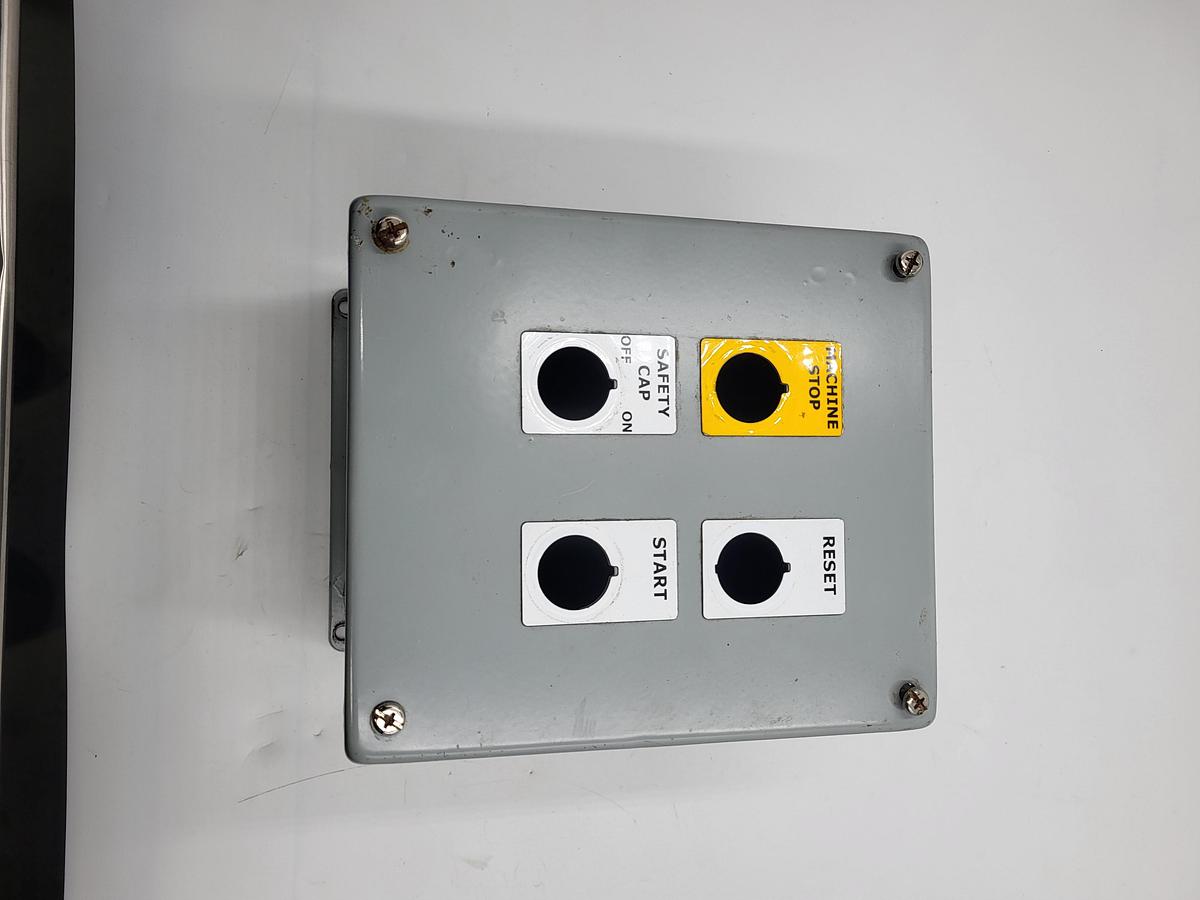 Used Hoffman E4SPBXM sealed enclosure 6" x 7" x 4-3/4"