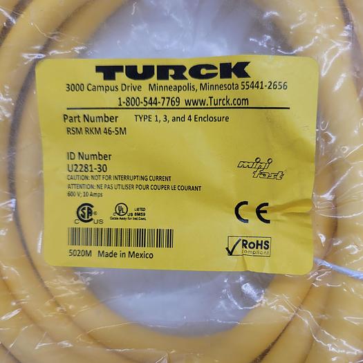 Turck RSM RKM 46-5M