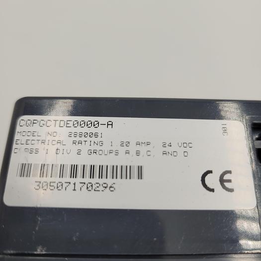Used QUICKPANEL TOTAL CONTROL CQPGCTDE0000-A MODEL: 2880061