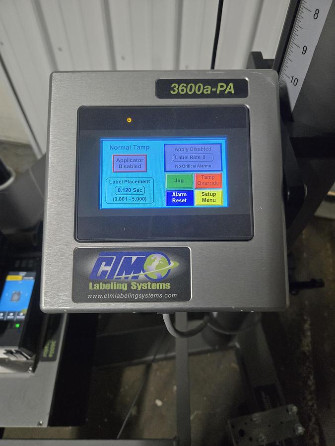 Used CTM 3600a Print - Apply labeler 3600a PA