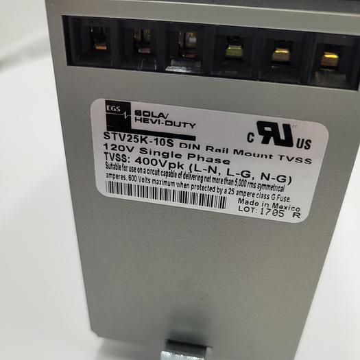 Used SOLA SURGE SUPPRESSOR STV25K-105