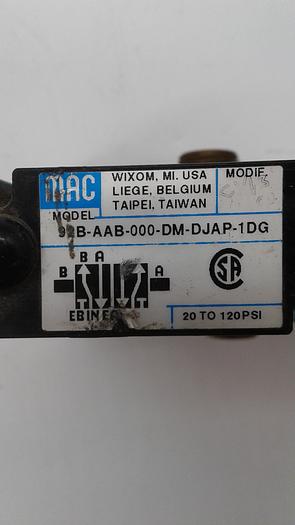 Used MAC 92B-AAB-000-DM-DJAP-IDG