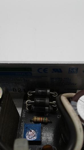 Used Sola AC Connection And Rating Table SLS-12-017T