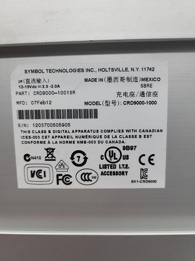 Used Symbol technologies CRD9000-1000