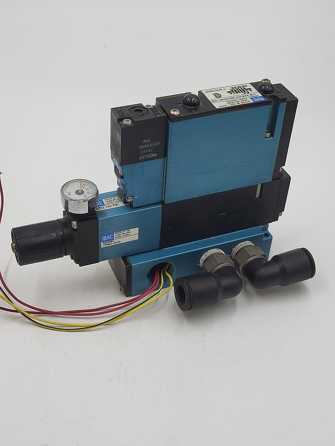 Used MAC 92B-AAB-000-DM-DDAP-1DM Valve & Solenoid Valves: DMB-DDAP-1DM / 92B-000-CAA / PR92C-JACA