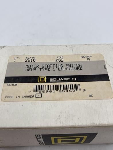 Used Square D 2510 KG2 Ser A