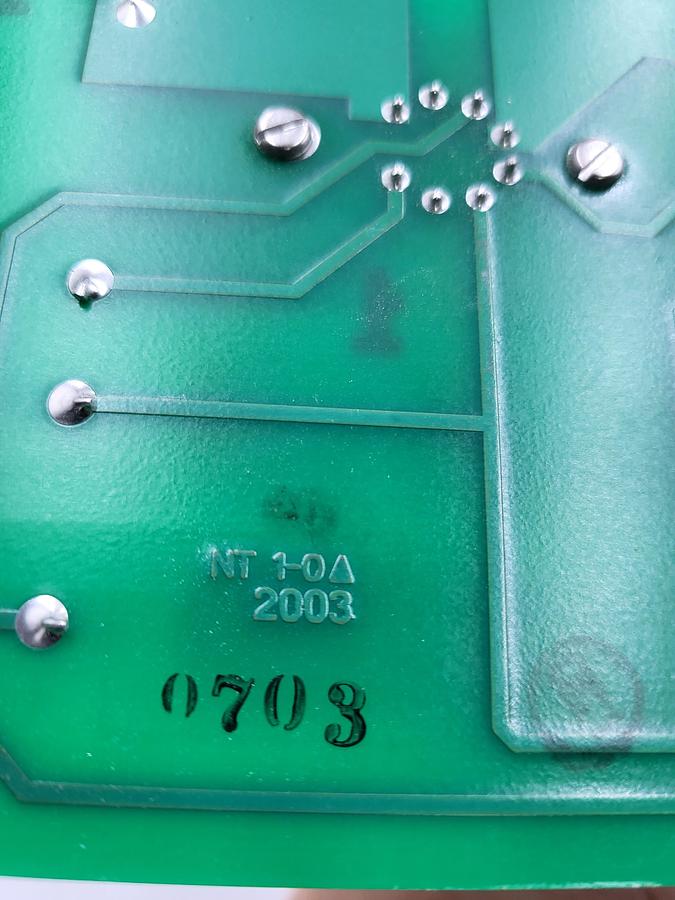 Used Triangle 90W8020AB board oscillator w/ power supplies CALEX Mfg 24D15.320WD