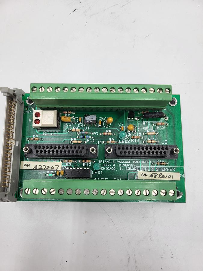 Used Triangle Buffer Stepper board P/N A27207