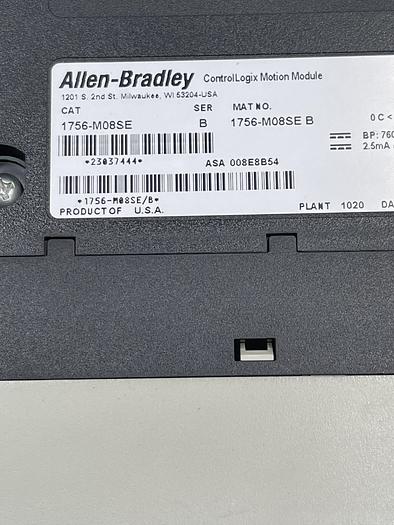 Used Allen-Bradley 1756-M08SE Ser B