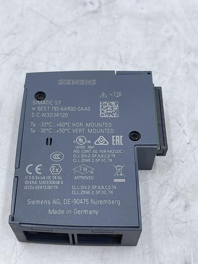Used Siemens 6ES7 193-6AR00-0AA0