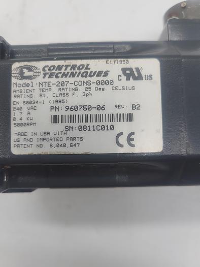 Used Control Techniques NTE-207-CONS-0000