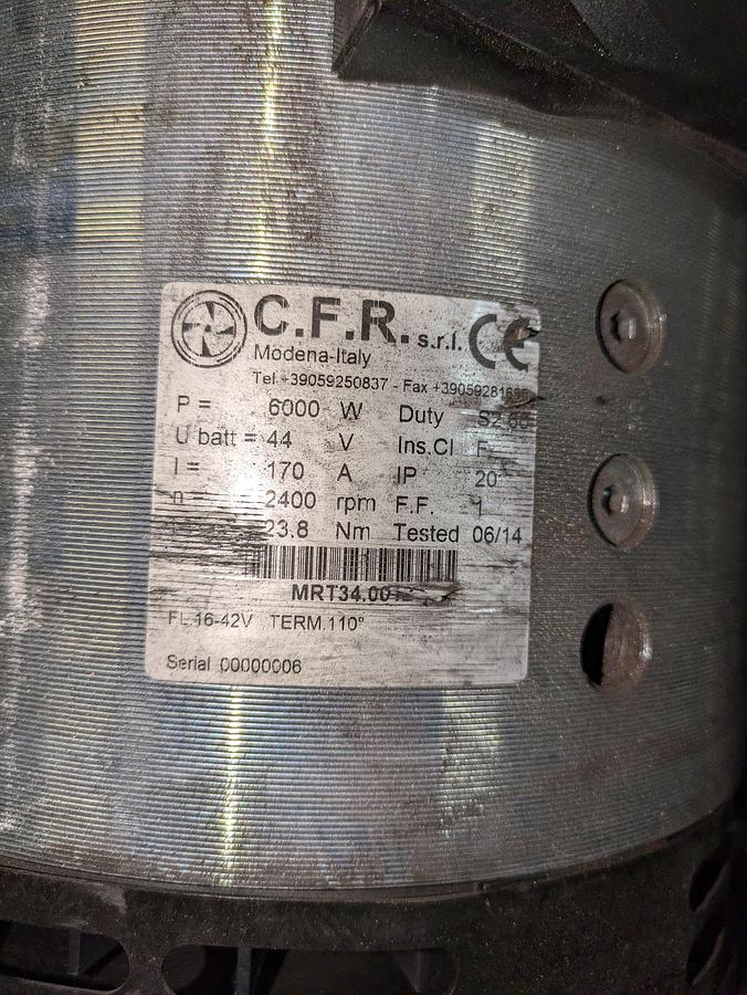 Used MRT34.0012 drive motor
