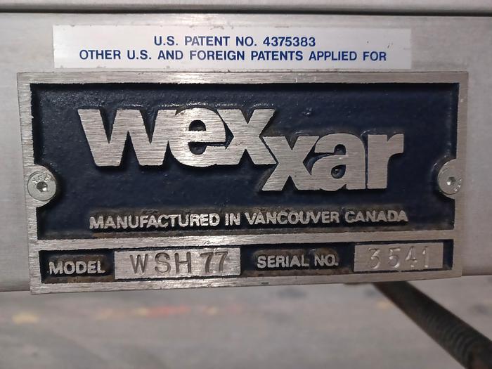 Used Wexxar WSH77  Fully-Automatic Adjustable Case Sealer