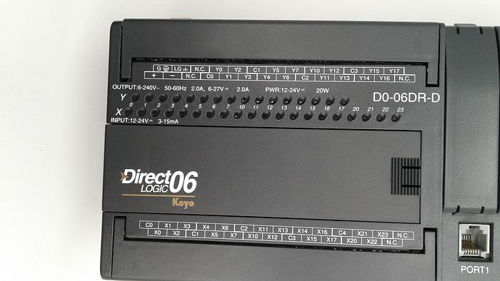 Used Direct Logic 06 D0-06DR-D