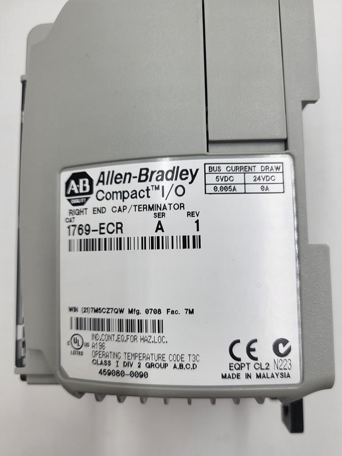 Used Allen Bradley 1769-ERC Unit Compact I/O