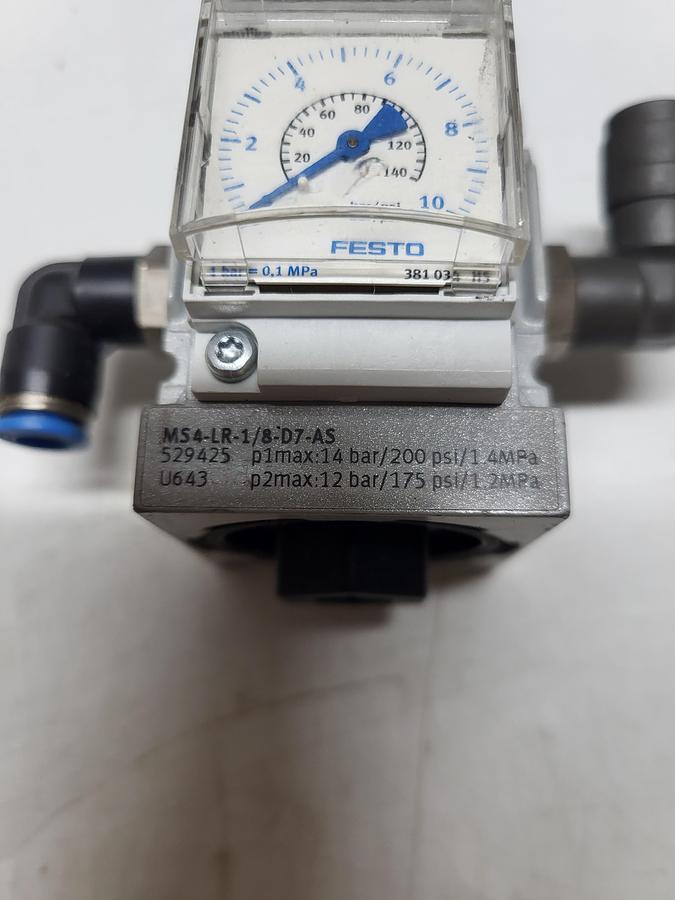 Used Festo MS4-LR-1/8-D7-AS 529425