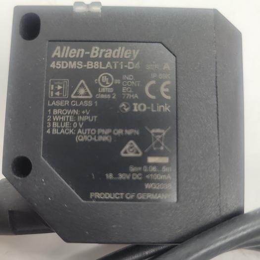 Allen-Bradley 45DMS-B8LAT1-D4 Laser & Cable