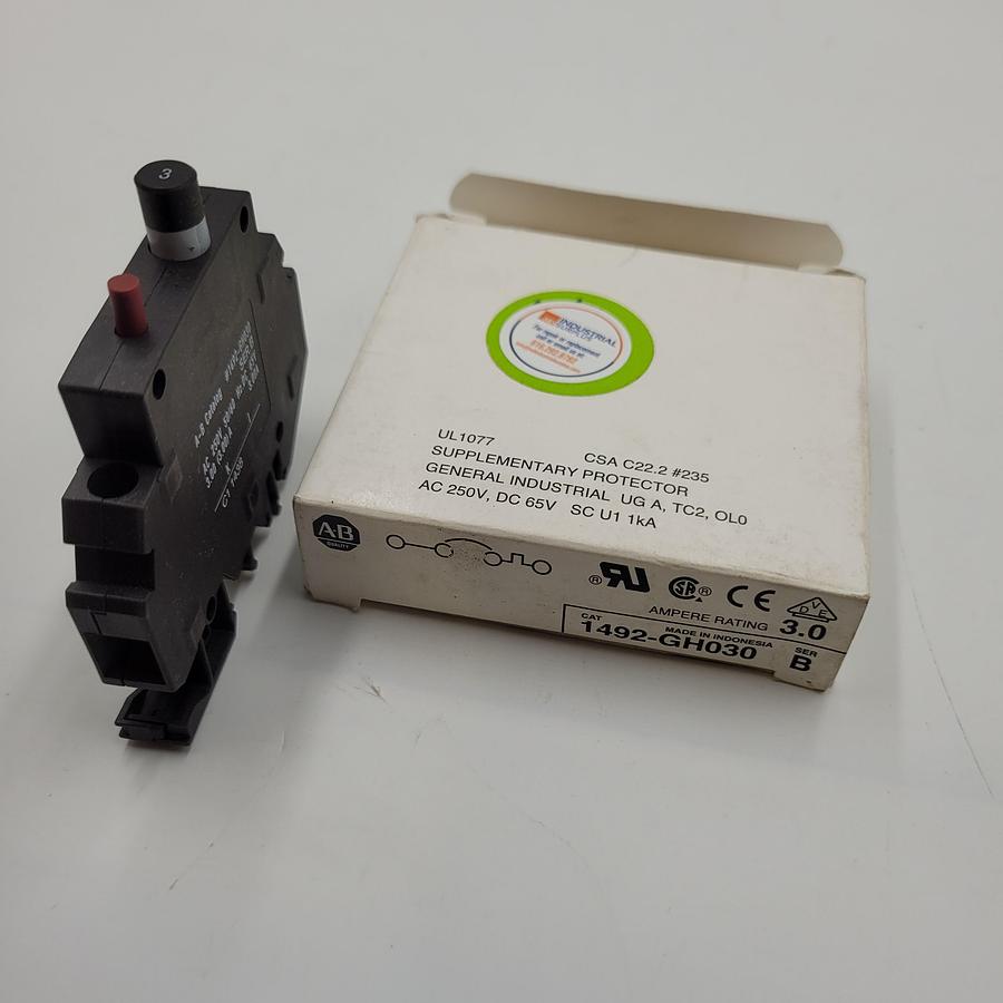 ALLEN BRADLEY SUPPLEMENTARY PROTECTOR 1492-GH030 *NEW IN BOX*