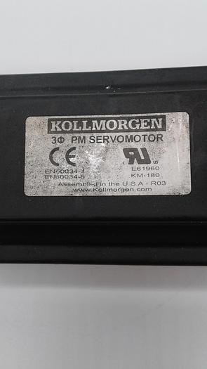Used KOLLMORGEN 3o PM SERVOMOTOR AKM330-ACDNC-00