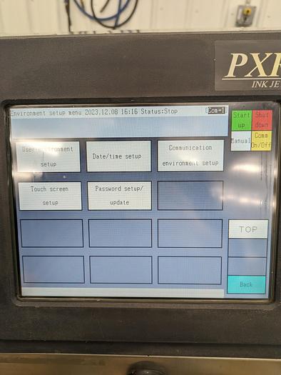 Used Hitachi Ink Jet Printer PXR-D260W 1PH Volts 100-120V/200-240V