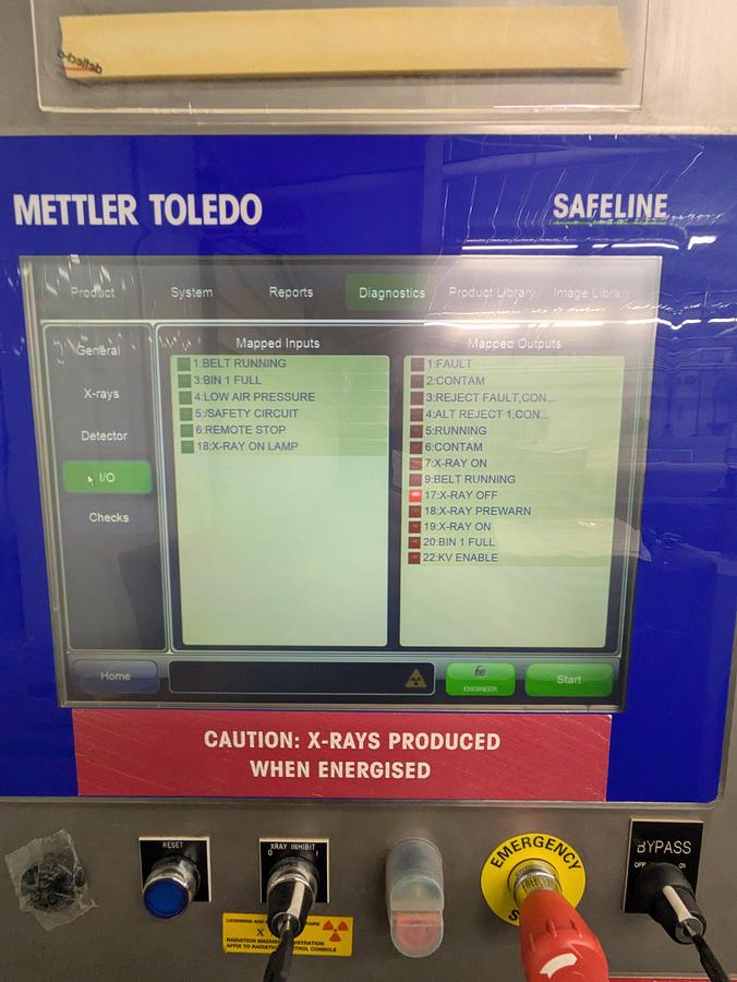 Used Mettler Toledo, Safeline X-ray Power chek 300