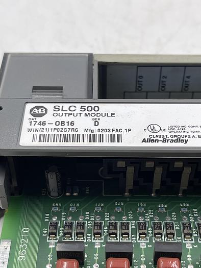 Used Allen-Bradley 1746-OB16 Ser D 