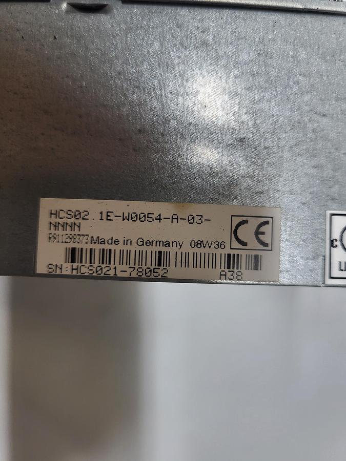 Used Rexroth HCS02.1E-W0054-A-03-NNNN