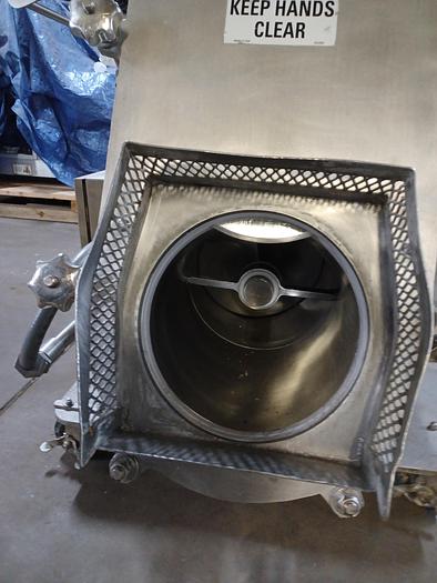 Used 10" auger 4'8" long chunker VFD portioner