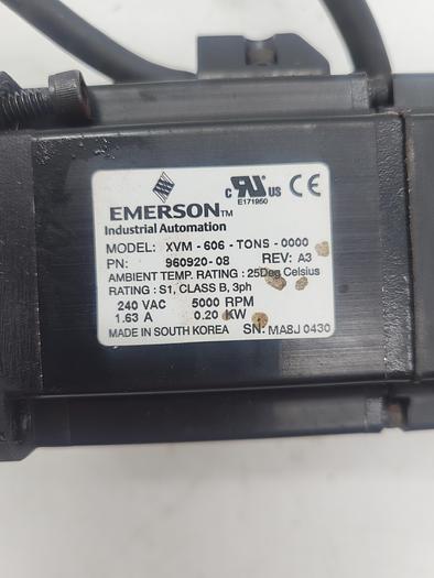 Used Emerson XVM-606-TONS-0000