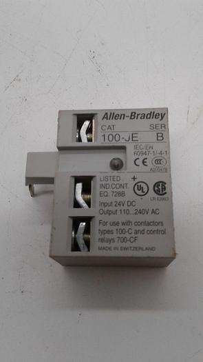 Used Allen-Bradley 100-JE