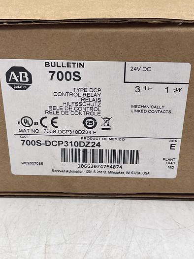 ALLEN-BRADLEY 700S-DCP310DZ24 Ser E