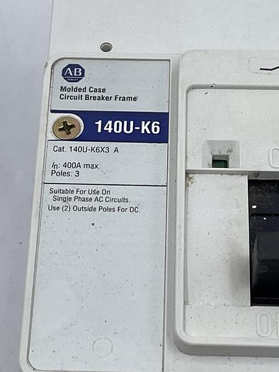 Used Allen-Bradley 140U-K6X3 A