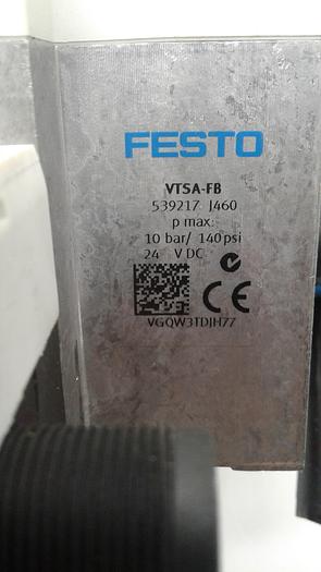 Used Festo VTSA-FB Pneumatic Valve Manifold