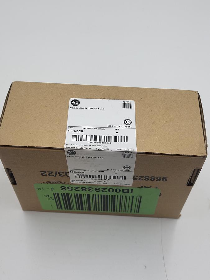 Allen Bradley 5069-ECR CompactLogix 5380 End Cap SER A SEALED BOX