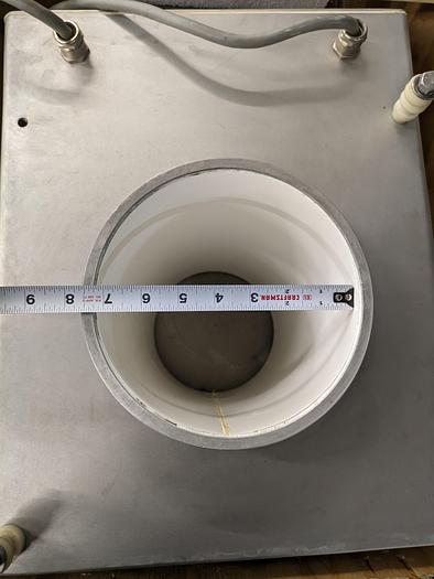 Used Safeline Metal detector 7" gravity feed