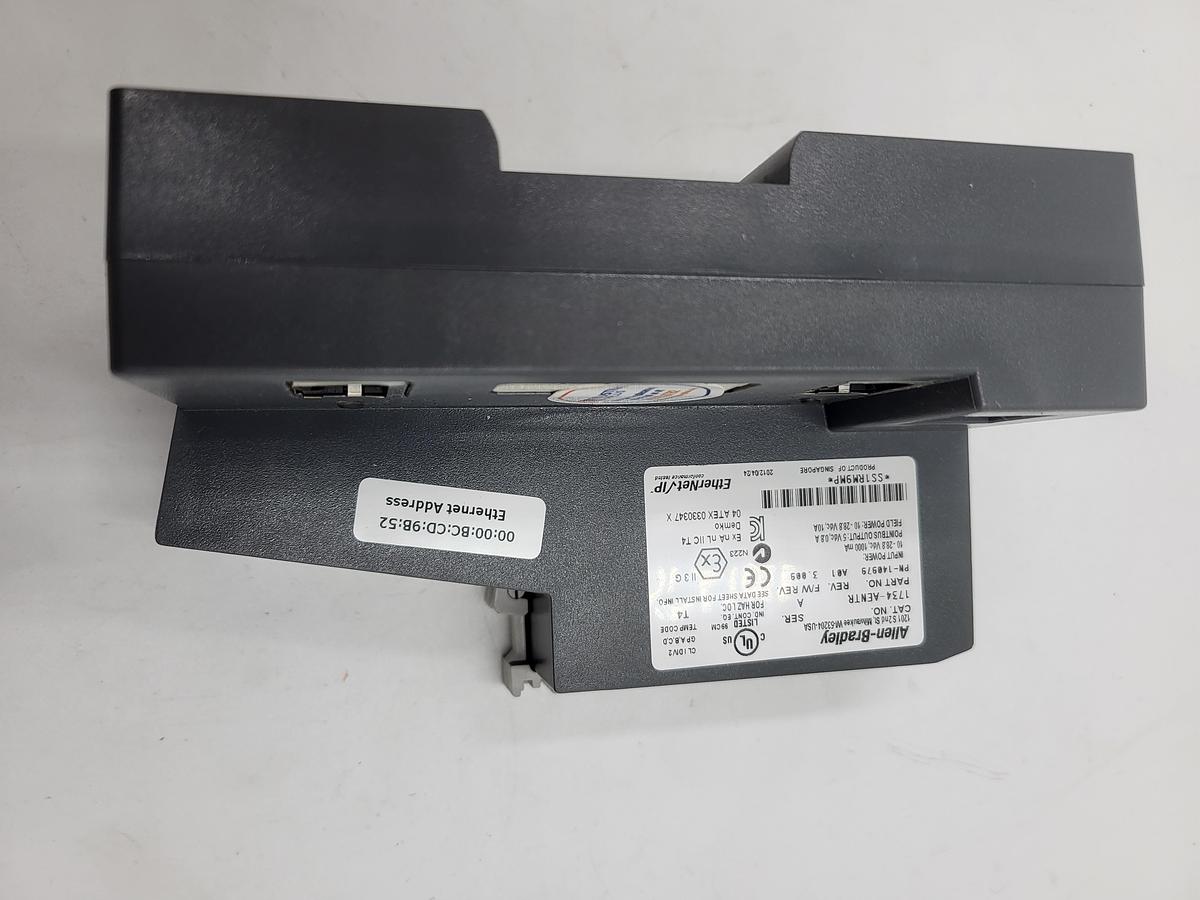 Used 1734-AENTR | Allen Bradley | Series A Point I/O Dual Port Network Adapter