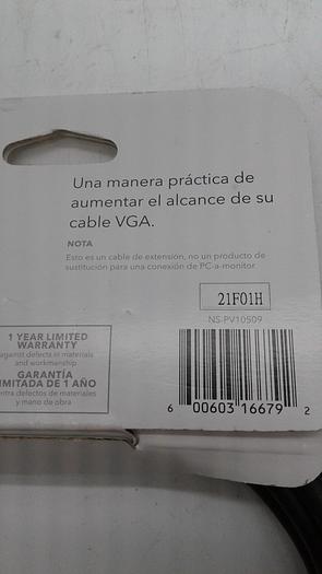 Used VGA Monitor Extension Cable 21F01H