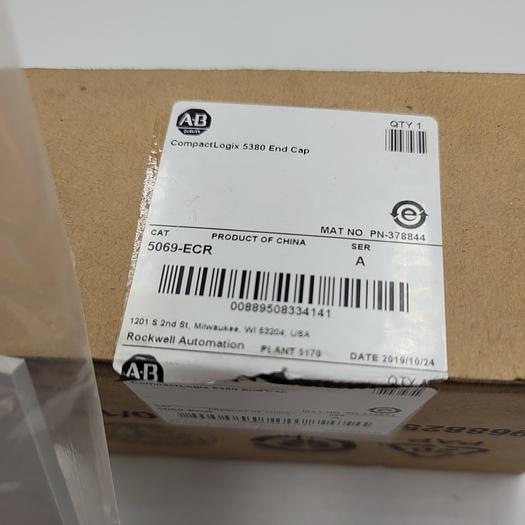 Allen Bradley Compact Logix 5380 End Cap 5069-ECR *NEW in box*