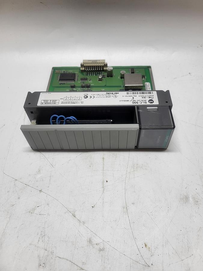 Used Allen-Bradley SLC500 Analog Input Module 1746-N14 Ser.B