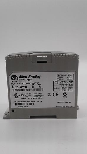 Used Allen-Bradley Micro Logix 1762-OW16
