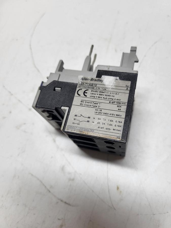 Used Allen-Bradley 193-T1AB10 Ser.A