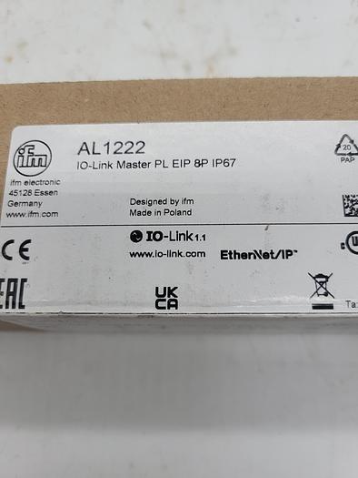 Ifm AL1122 1O-Link Master SL EIP 8P IP67