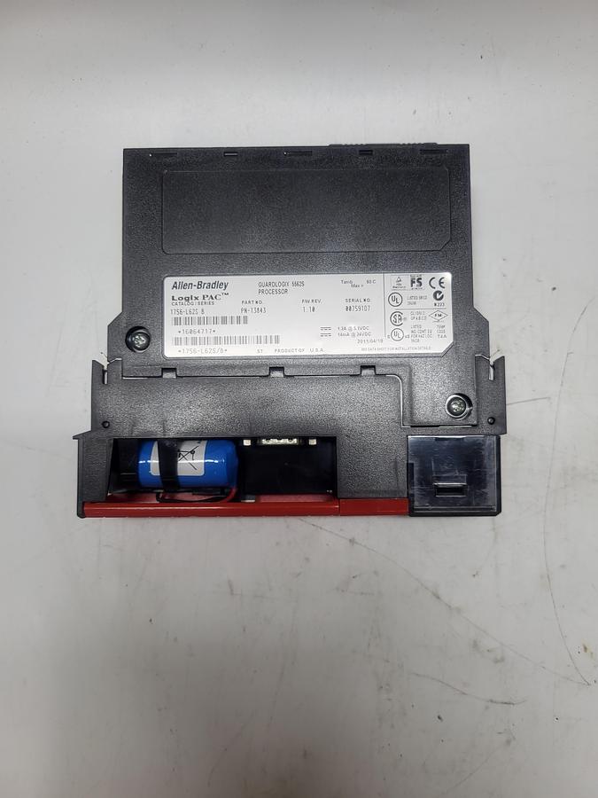 Used Allen-Bradley Guard Logix 5562S 1756-L62S Ser.B