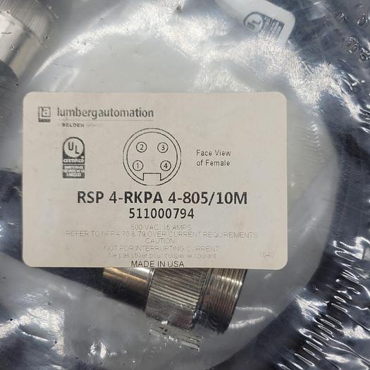 Lumberg Automation RSP 4-RKPA 4-805/10M